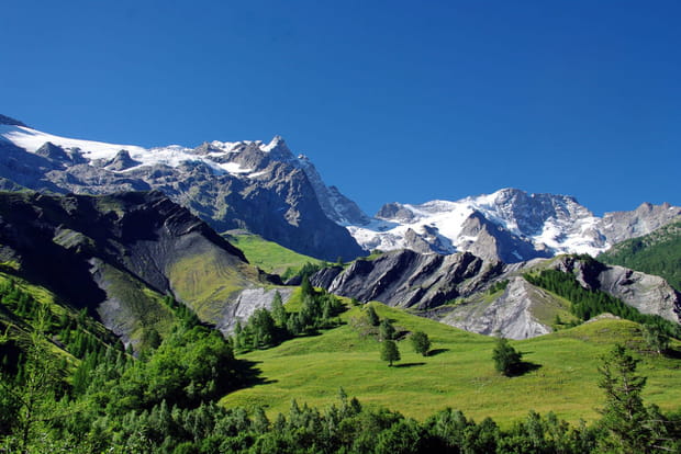 Le massif de la Meije, l'un des sommets les plus prestigieux des Alpes