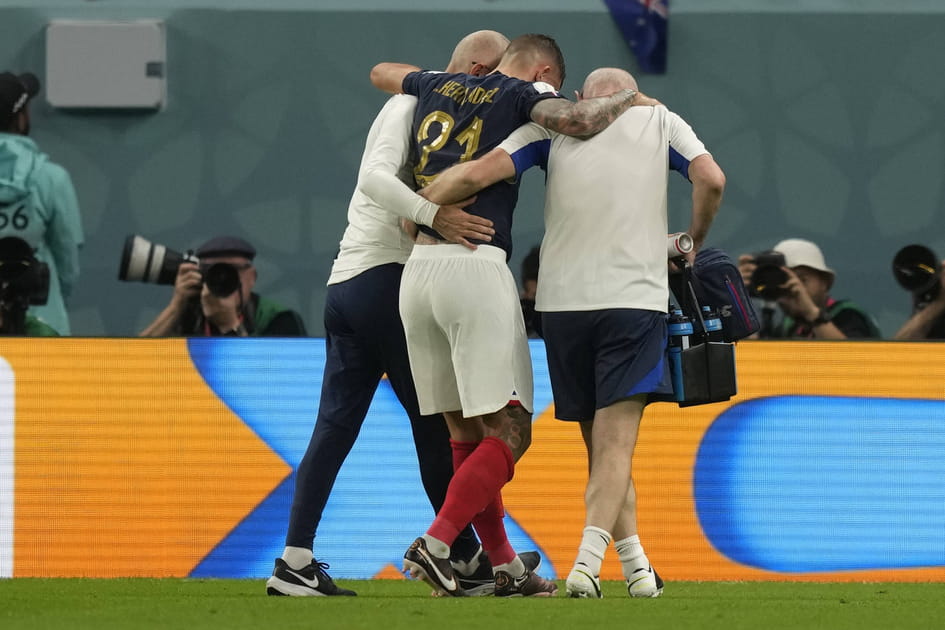 La sortie de Lucas Hernandez