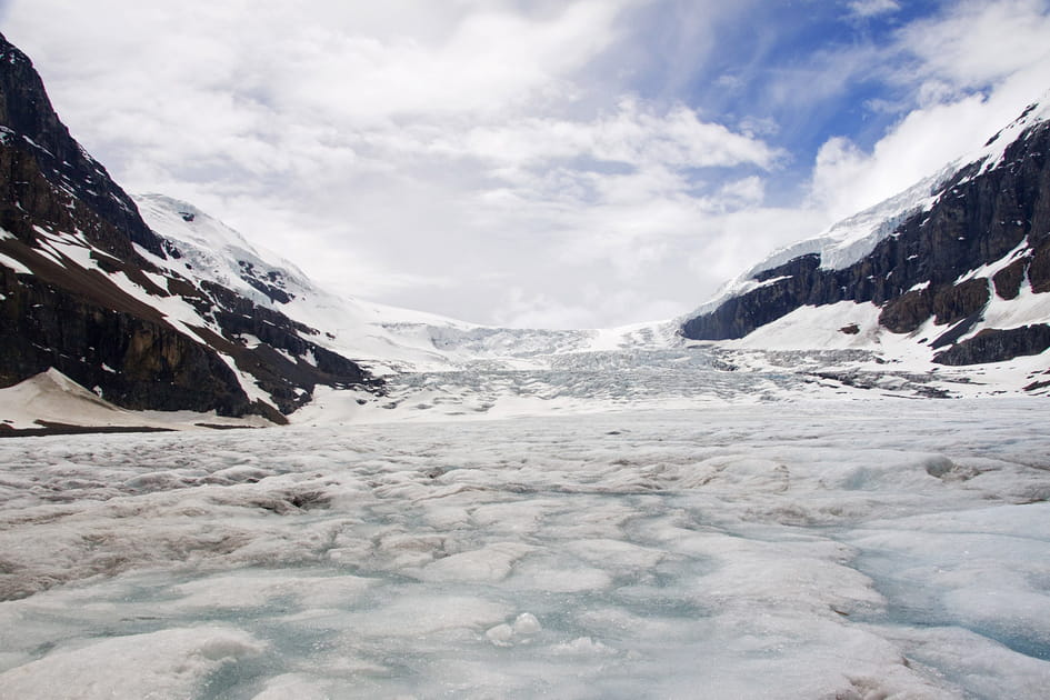 Le glacier Athabasca