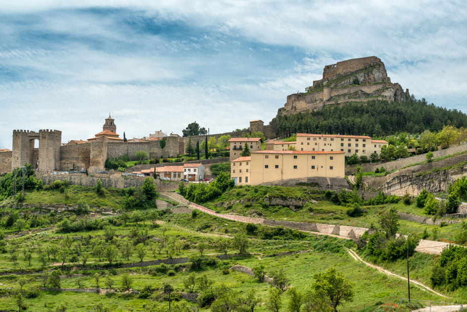 Le massif ch&acirc;teau de Morella