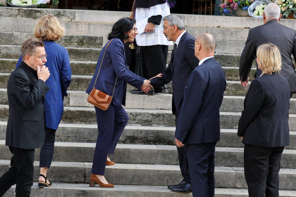 Rima Abdul Malak pr&eacute;sente aux obs&egrave;ques