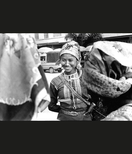 Sur un march&eacute; en Chine