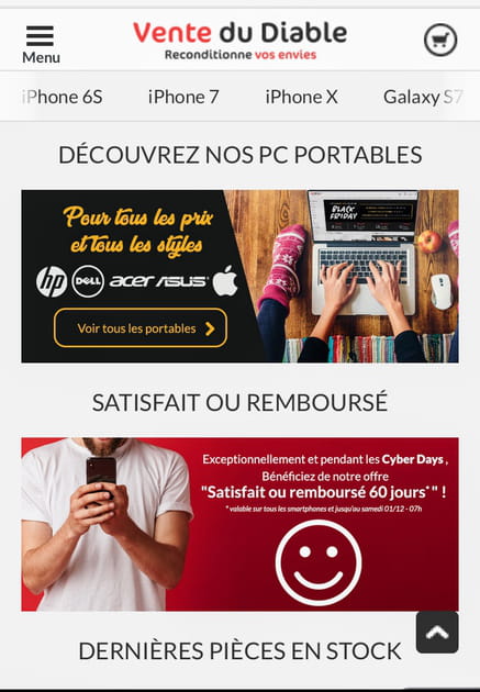 Vente du diable, le dieu des ventes priv&eacute;es