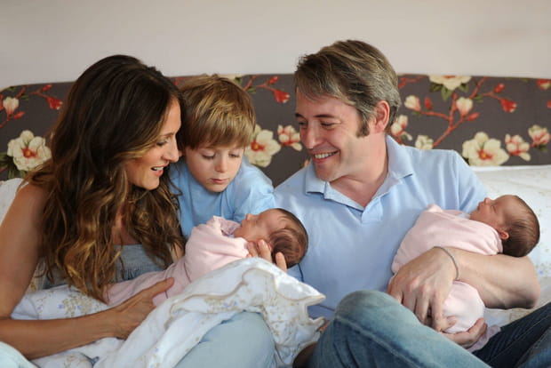 Sarah Jessica Parker heureuse maman de deux jumelles à 44 ans
