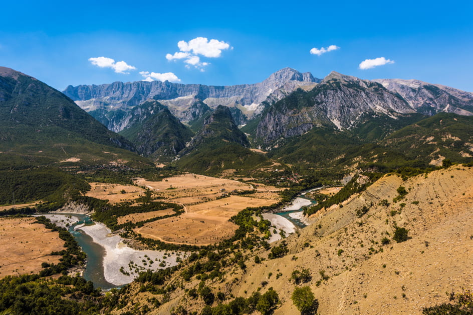 La Vjosa en Albanie