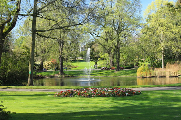 Le jardin des Plantes à Nantes