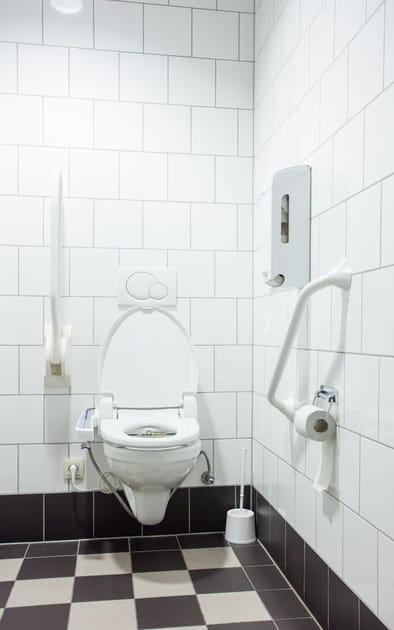 Am&eacute;nager les WC pour les personnes &agrave; mobilit&eacute; r&eacute;duite