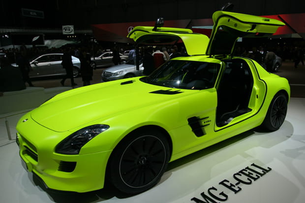 Mercedes SLS AMG E-Cell