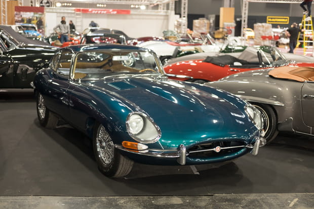 Une Jaguar Type E dans un coloris inattendu