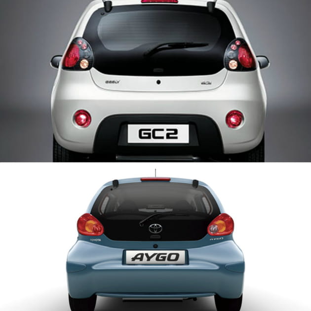 Geely GC2 / Toyota Aygo