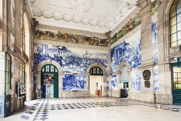La gare de São Bento