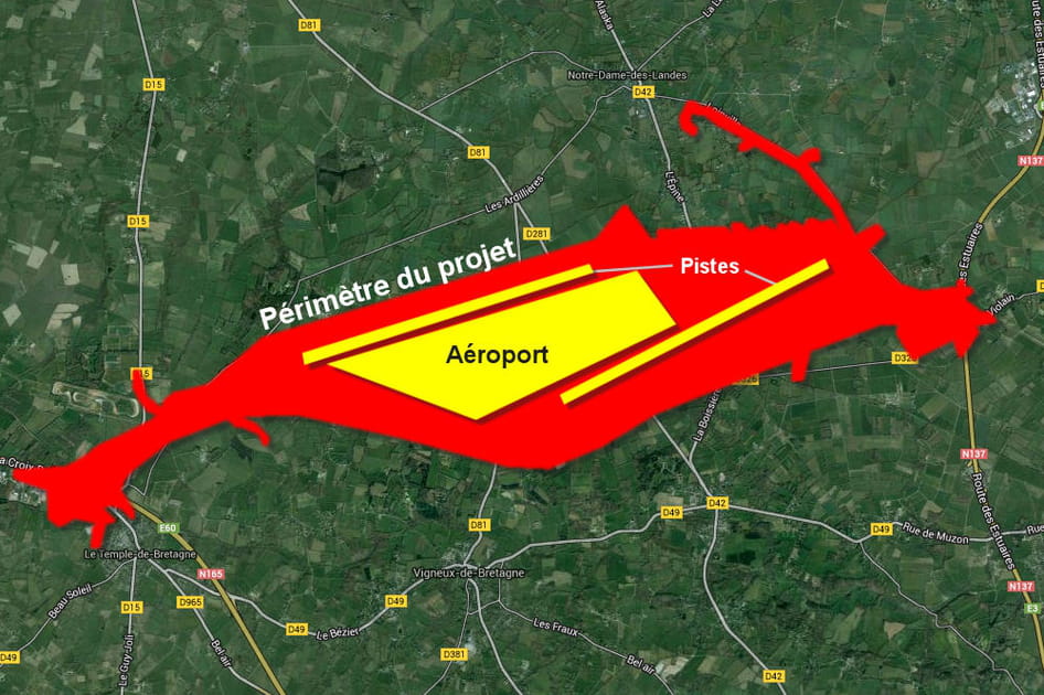 Le plan de Notre-Dame-des-Landes