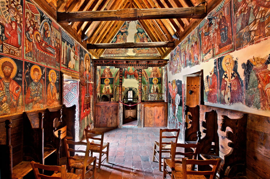 Voir les &eacute;glises peintes de Troodos