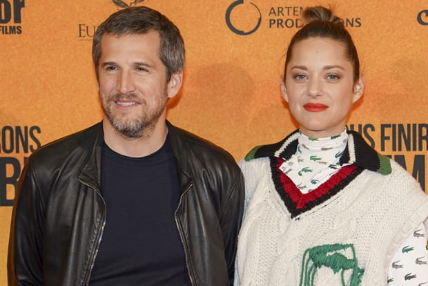 Les acteurs Guillaume Canet et Marion Cottillard