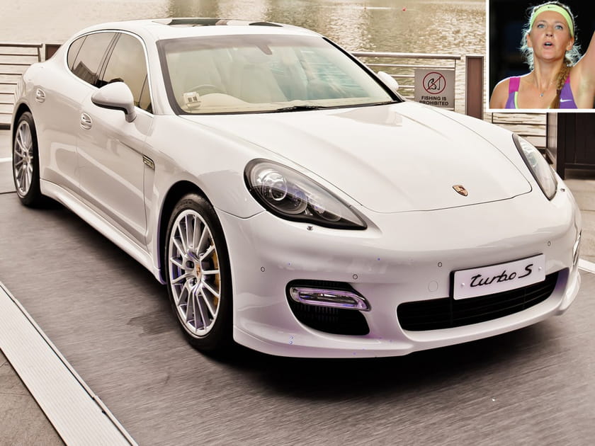 La Porsche Panamera de Victoria Azarenka