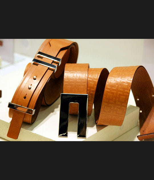 Le cuir&nbsp;: ceintures Ursul