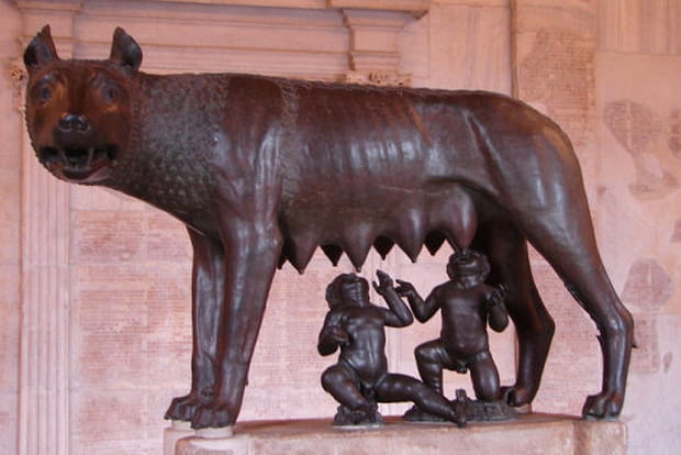 La louve capitoline, à l'origine de la création
