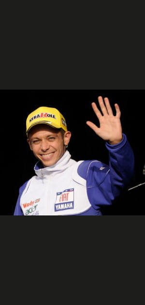 Valentino Rossi et la table
