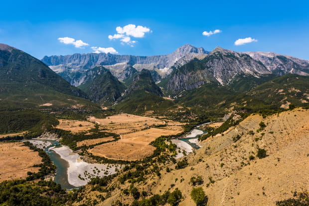 La Vjosa en Albanie