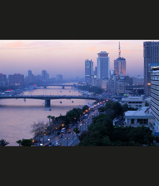 Arriv&eacute;e au Caire