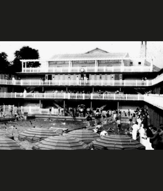 Une piscine &agrave; ciel ouvert