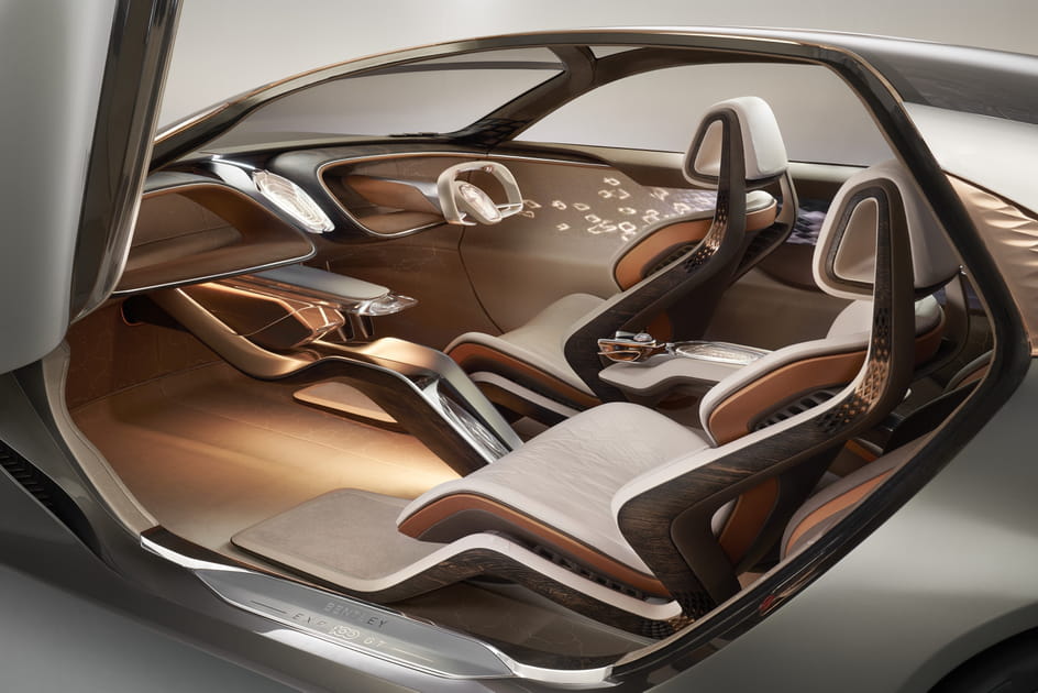 Bienvenue &agrave; bord du concept car Bentley EXP 100&nbsp;GT