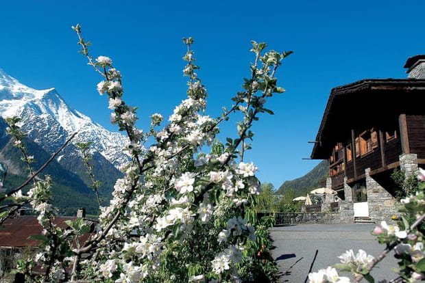 L'Auberge du Bois Prin, une vue incomparable sur le Mont Blanc