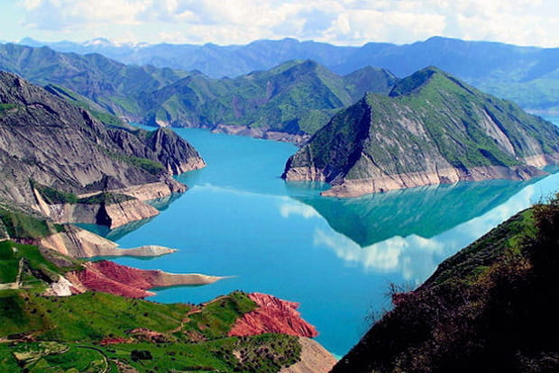 Lac Nurek, Tadjikistan