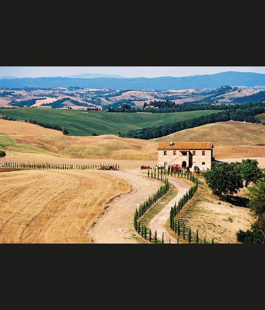 Sur les routes du Val d'Orcia