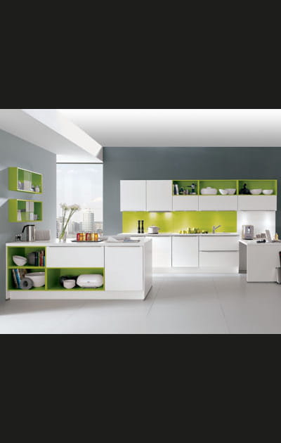 Une cuisine zen