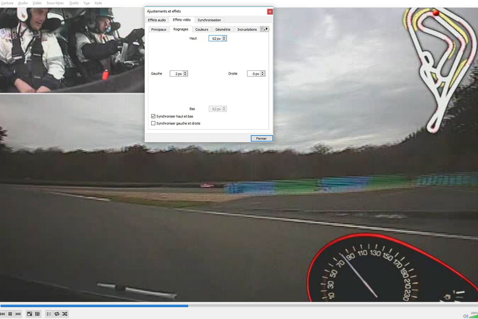 Rognez les bandes noires d'une vid&eacute;o