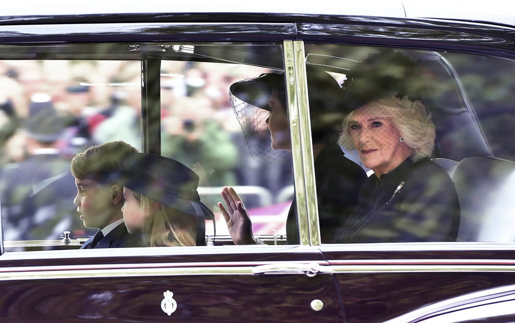 La famille royale sur &quot;The Mall&quot;