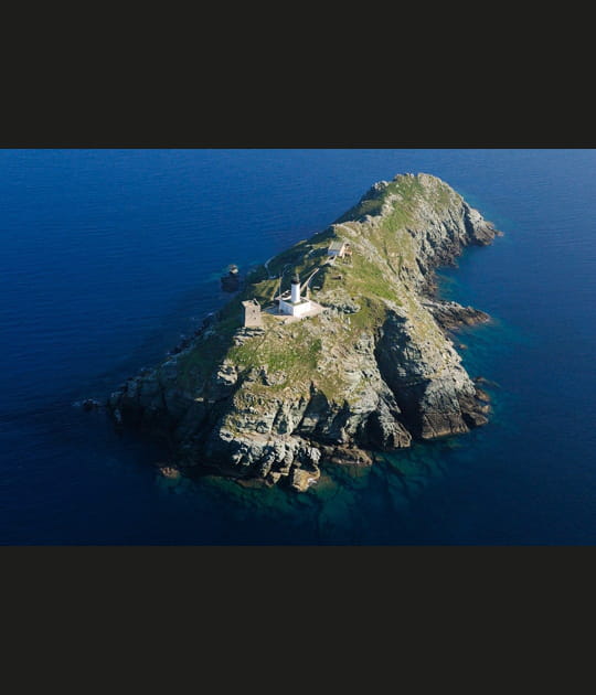 Le phare de la Giraglia &agrave; Ersa