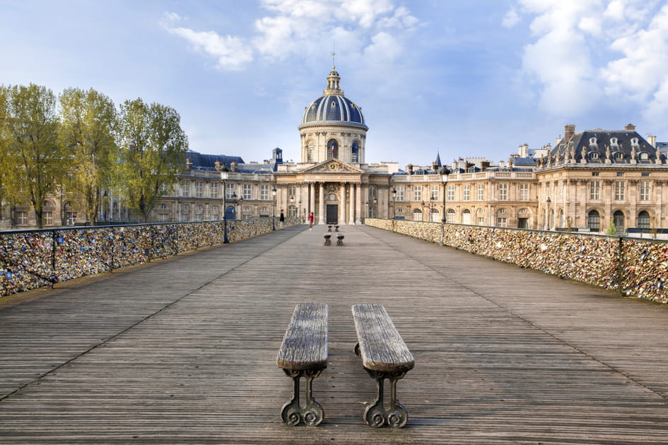 Le Pont des Arts &agrave; Paris