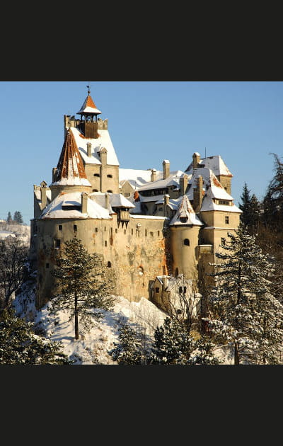 Le ch&acirc;teau de Dracula en Roumanie