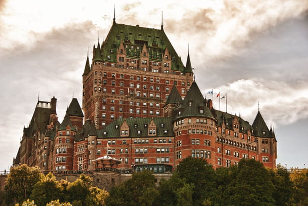 Le château Frontenac, au Canada