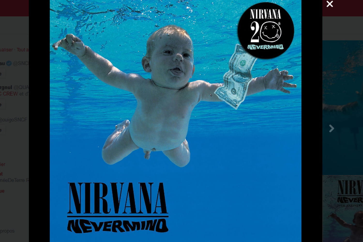 Nirvana Spencer Elden Le Bebe De Nevermind Reprend La Pose Nirvana Spencer Elden Le Bebe De Nevermind Reprend La Pose