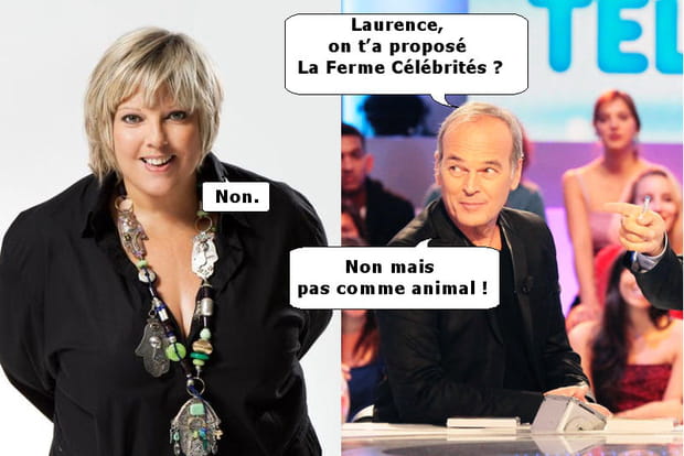 Laurent Baffie vanne Laurence Boccolini