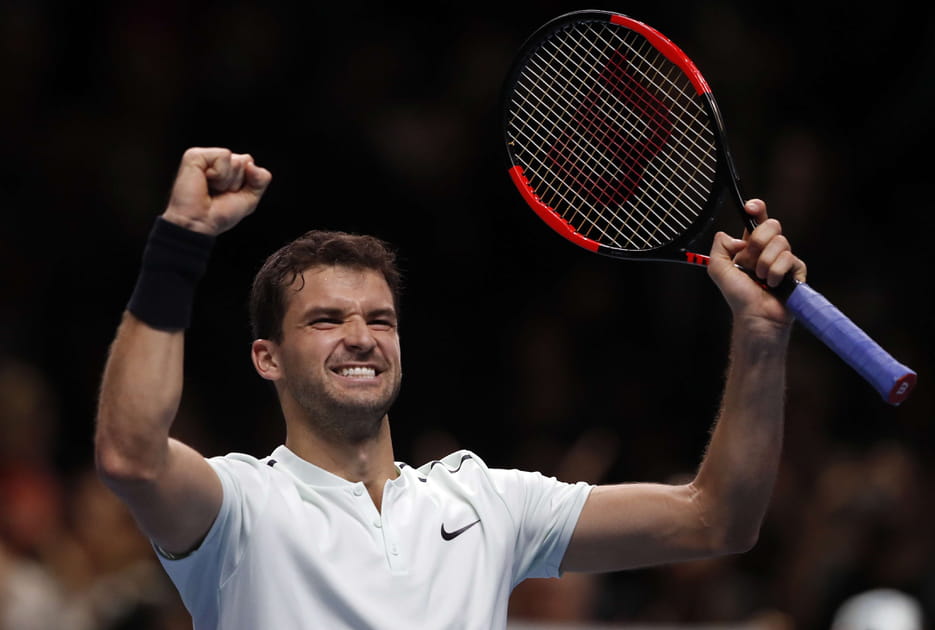 3e - Grigor Dimitrov&nbsp;: 4,76&nbsp;millions d'euros