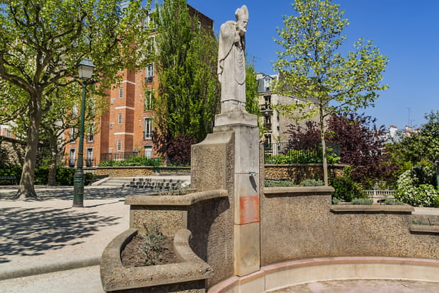 La fontaine miraculeuse de Saint-Denis à Paris, pour rendre les femmes fidèles