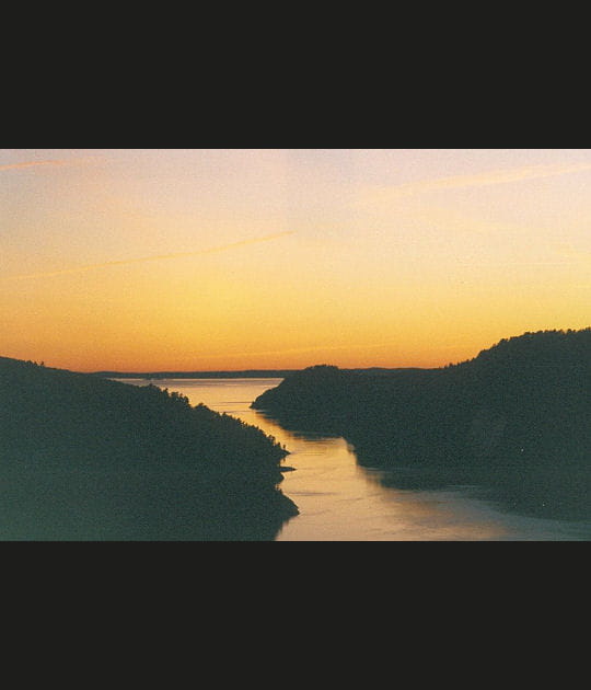 Fjord Svinesund, Norv&egrave;ge, Su&egrave;de