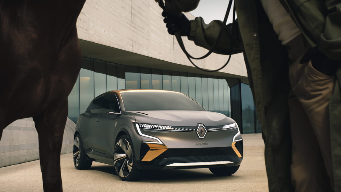 Le concept-car M&eacute;gane eVision en photos