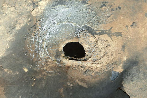 La caldeira Askja, en Islande