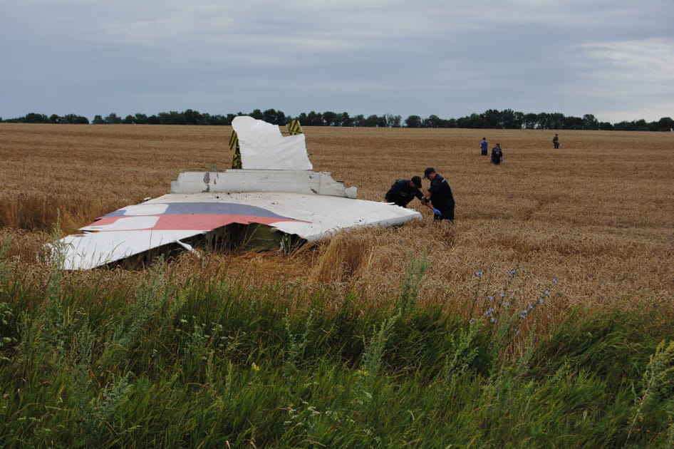17 juillet 2014 : crash du vol MH17 de la Malaysia Airlines