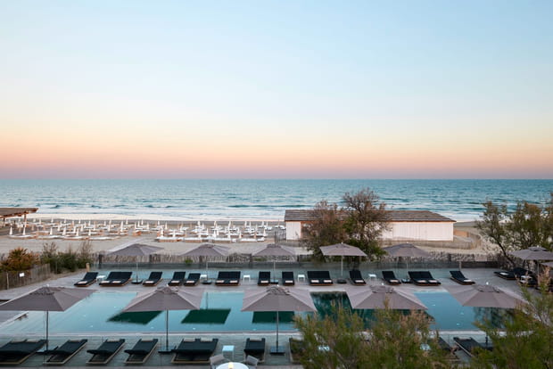 Plage Palace à Palavas-les-Flots, aux portes de la Camargue