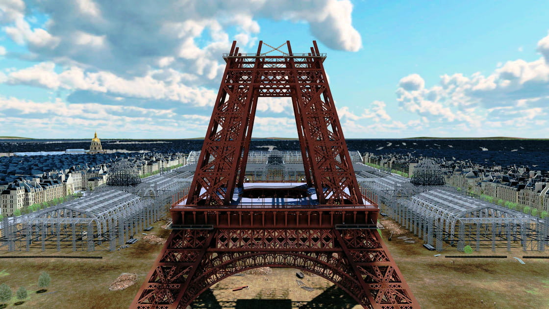 Un Paris historique en 3D et vu du ciel