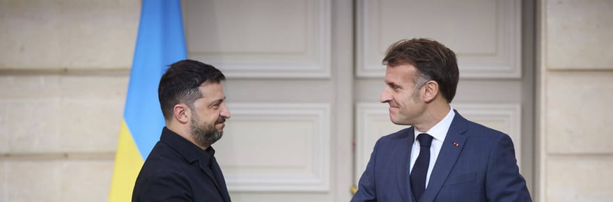 Pourquoi Volodymyr Zelensky vient-il &agrave; Paris rendre visite &agrave; Emmanuel Macron&nbsp;?