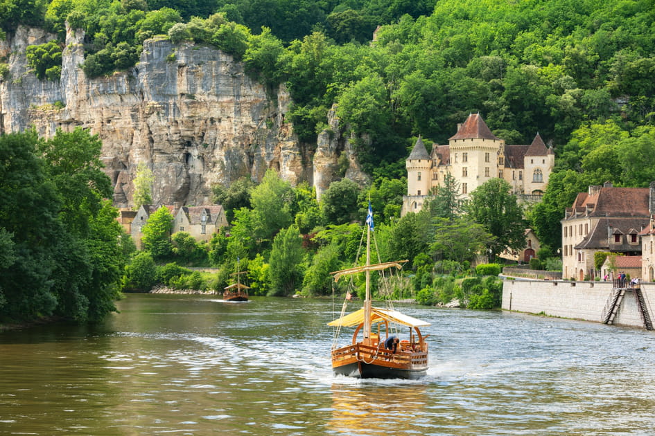La Roque-Gageac, un microclimat m&eacute;diterran&eacute;en en Dordogne