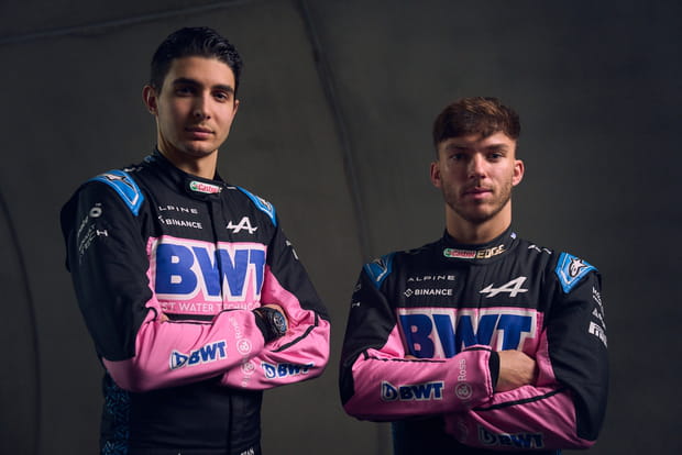 Alpine : la première photo en combi du duo Ocon/Gasly