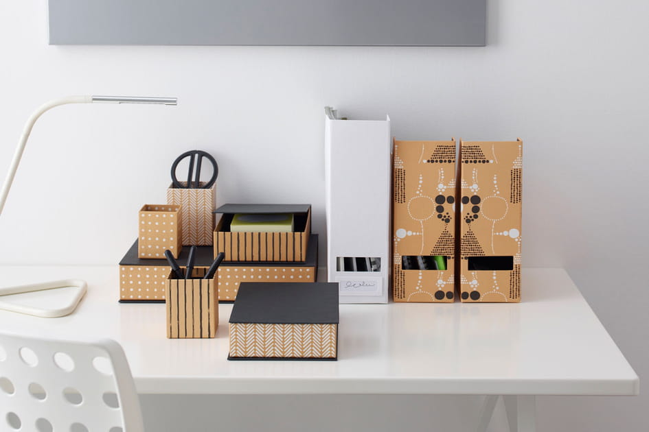 Des bo&icirc;tes de rangement pour s'organiser